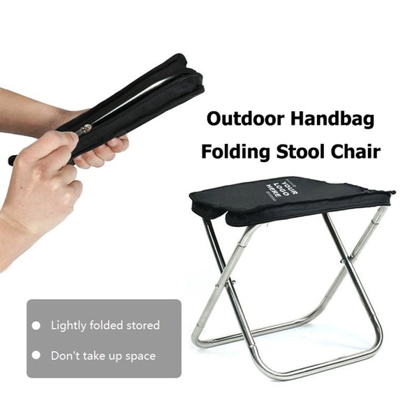 Outdoor Handbag Folding Stool Chair