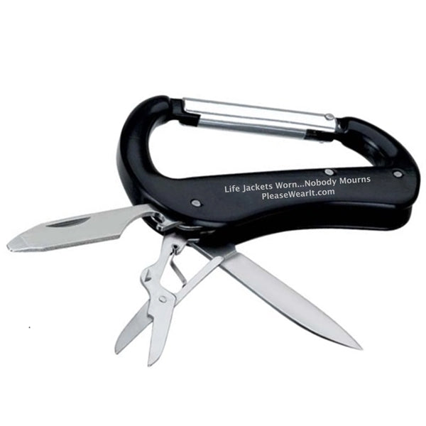 Multi-functional carabiner