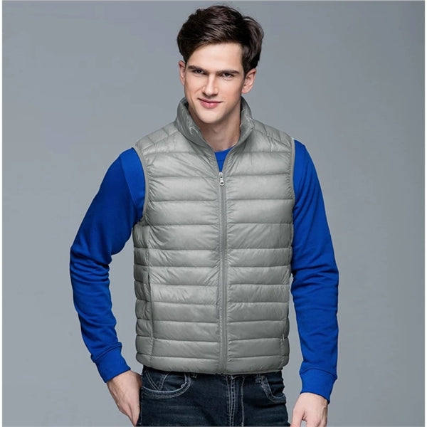 Men's Lightweight Water-Resistant Packable Puffer Vest