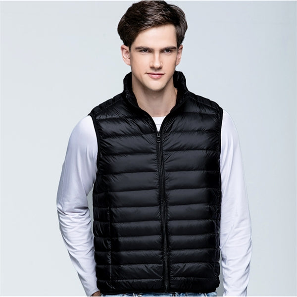 Men's Lightweight Water-Resistant Packable Puffer Vest