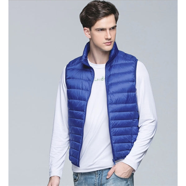 Men's Lightweight Water-Resistant Packable Puffer Vest
