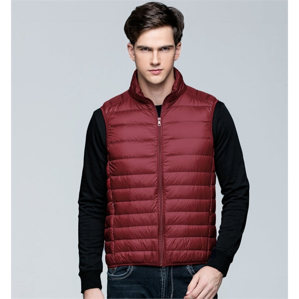 Men's Lightweight Water-Resistant Packable Puffer Vest