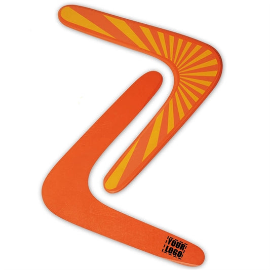 Outdoor Sports Wood Boomerang Flying Toy