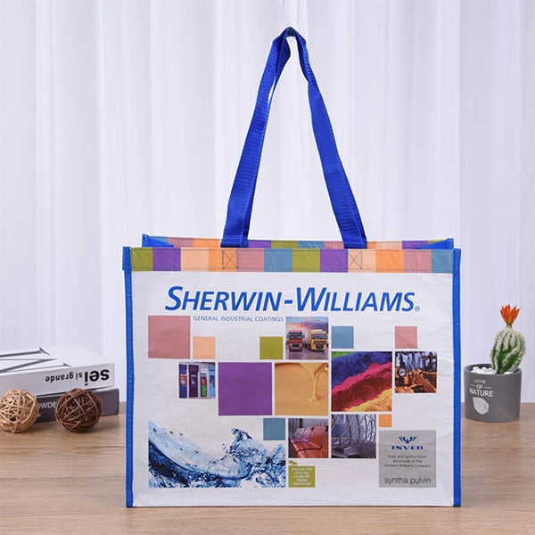 Full Color Laminated RPET Tote Bag