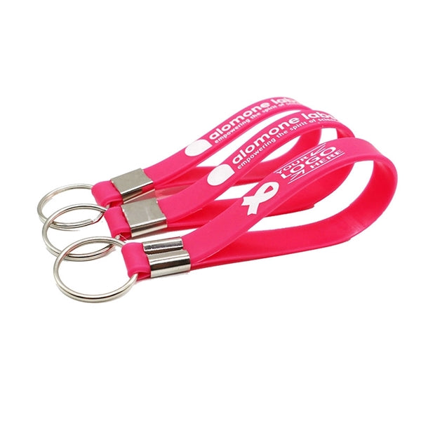 Silicone Wristband Keychain
