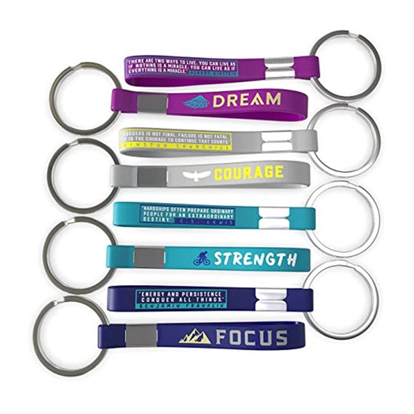 Silicone Wristband Keychain