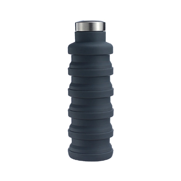17 Oz. Silicone Collapsible Water Bottle