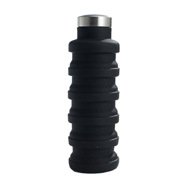 17 Oz. Silicone Collapsible Water Bottle