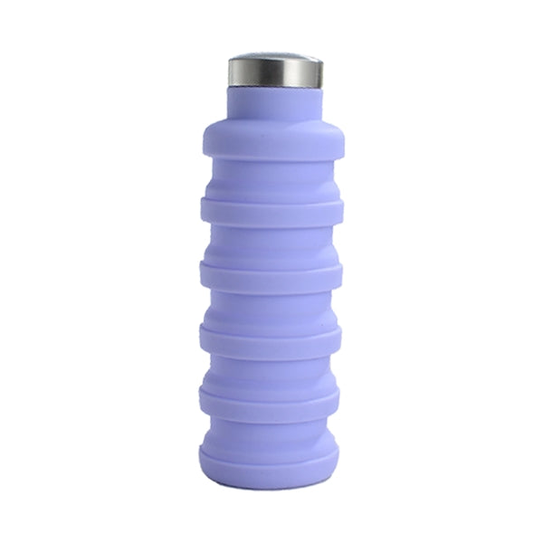 17 Oz. Silicone Collapsible Water Bottle