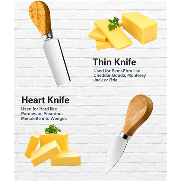 Cheese Knife 4pcs Set