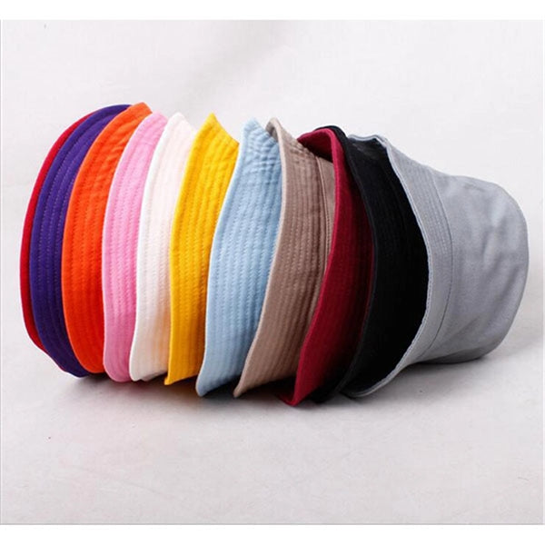 Solid Color Bucket Hats