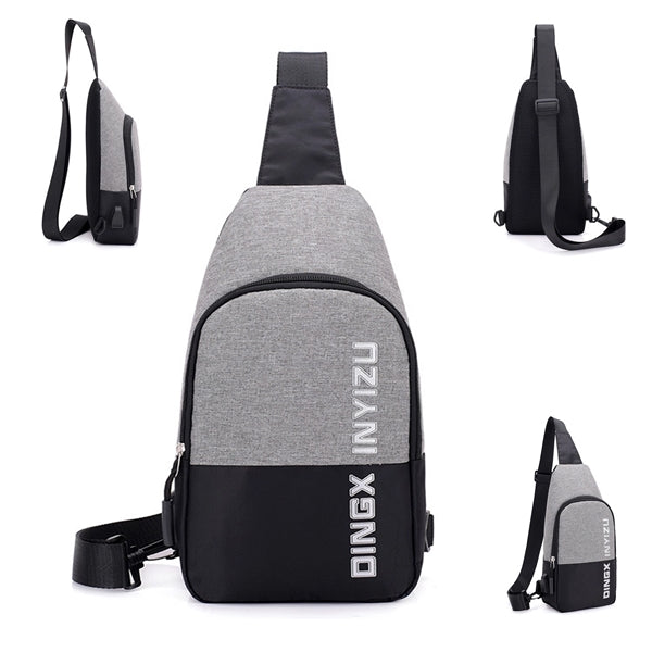 Sling Bag with USB Cable