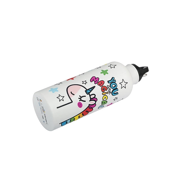 Color changing water bottle