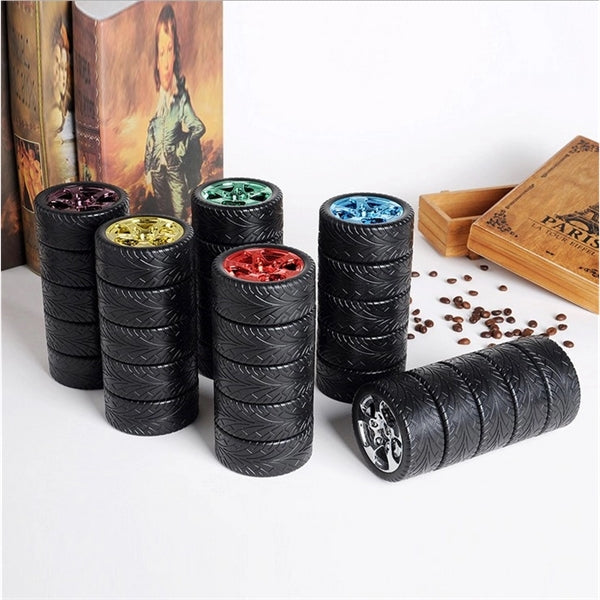 Tyre Tire Coffee Tea Mug Stainless Steel Interior Cup