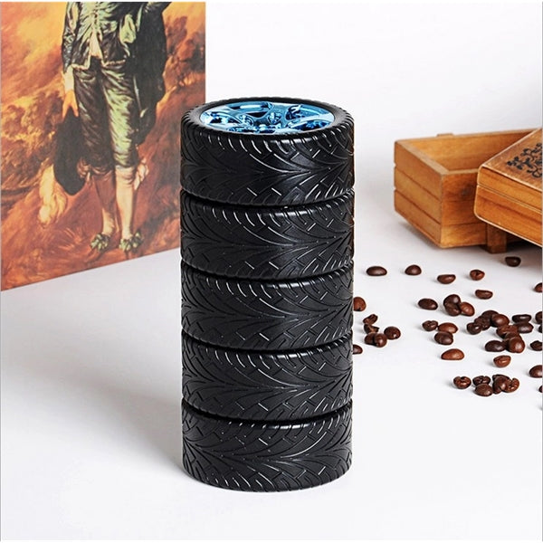 Tyre Tire Coffee Tea Mug Stainless Steel Interior Cup