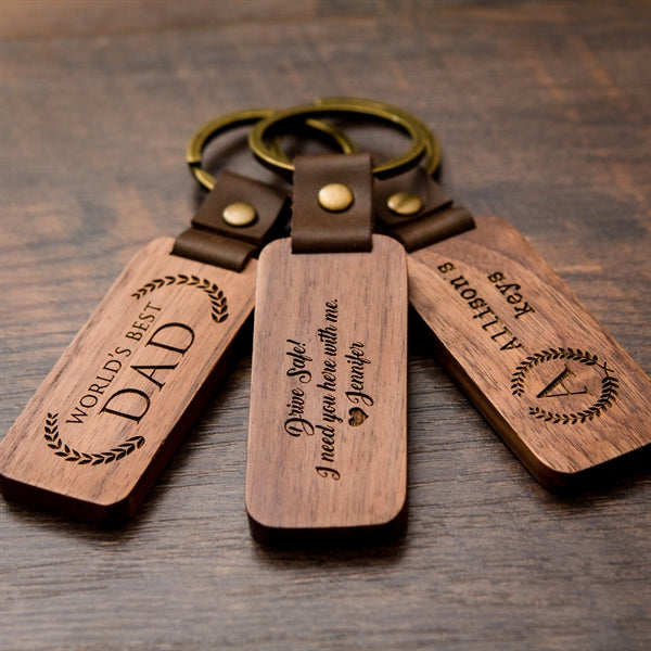 Wooden Key Chain