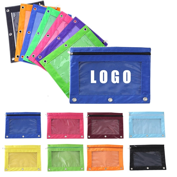Zippered Pencil Pouch With Window