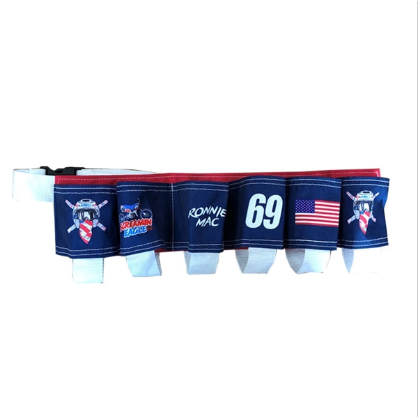 6-Pack Beer Bottle Can Holder W/ Adjustable Waist Strap
