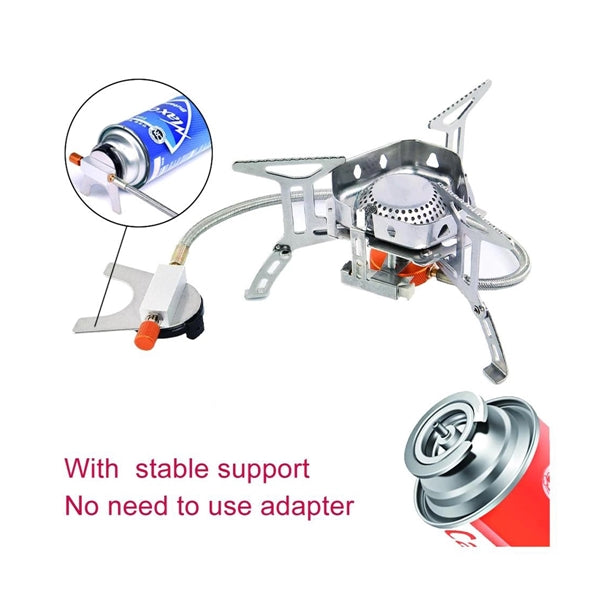 Windproof Gas Burner Camping Stove