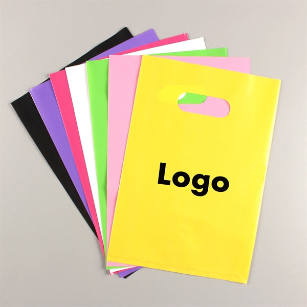 Handle Custom Shopping Plastic Bag