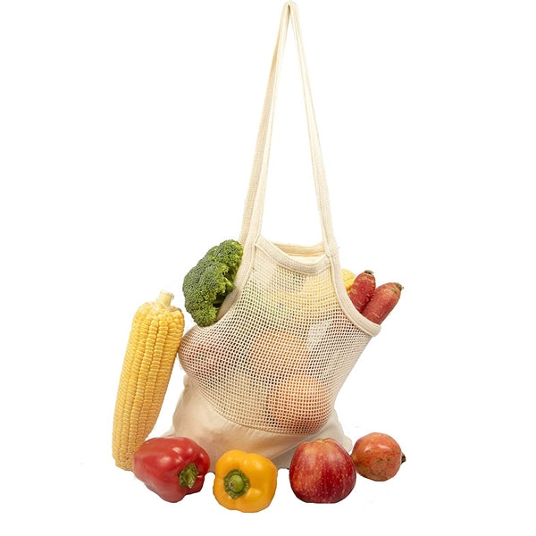 Cotton Mesh Shopping Tote Bags