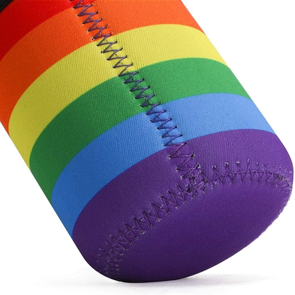 Rainbow Colour Can Sleeves