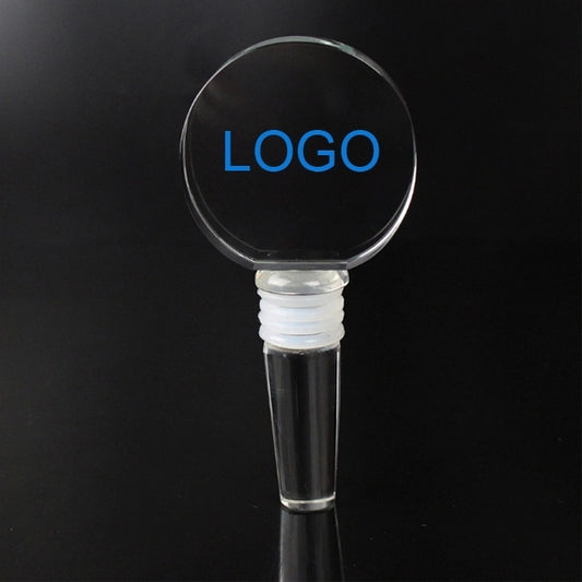 3D Crystal Circle Bottle Stopper