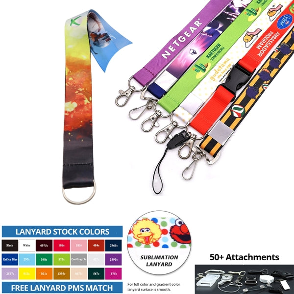3/4" Magic'Tap NFC Sublimation Lanyard