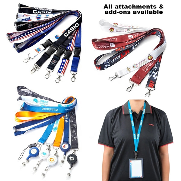 3/4" Magic'Tap NFC Sublimation Lanyard