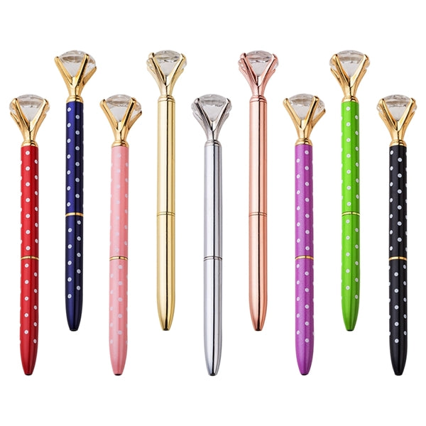 Sleek and Slim Diamond Metal Pen