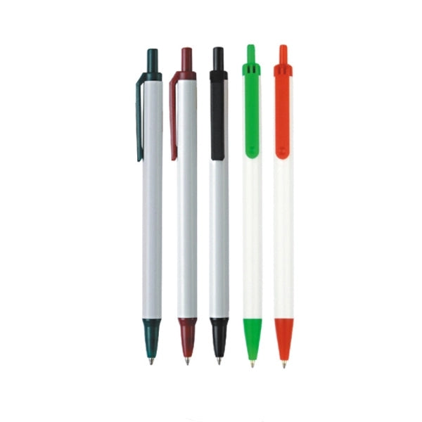 Logo Printed Click Action Ballpoint Pen