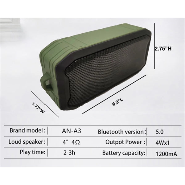 Waterproof Outdoor Bluetooth Speaker