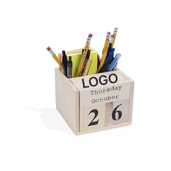 Mini Wooden Block Calendar