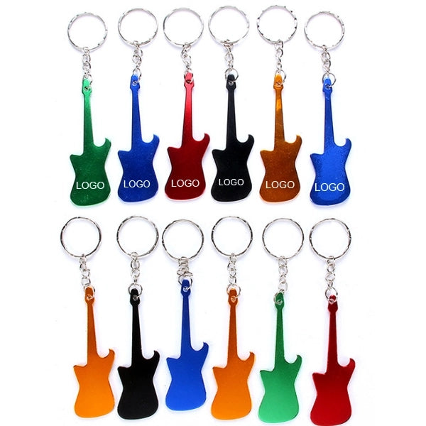 Guitar Keyring Bottle Opener
