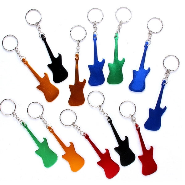 Guitar Keyring Bottle Opener