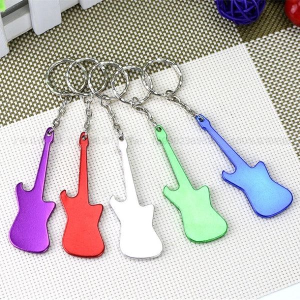 Guitar Keyring Bottle Opener