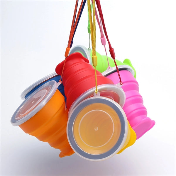 7oz Silicone Folding Water Cup