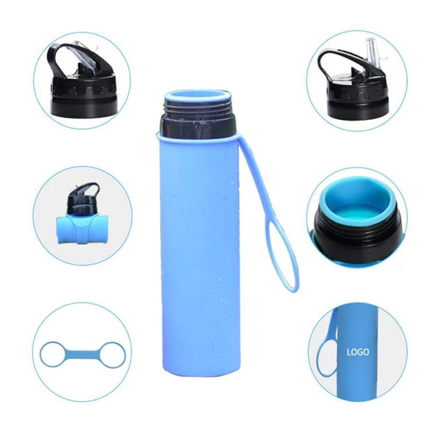 20 OZ Collapsible Water Bottle