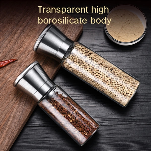Stainless Steel Pepper Mill