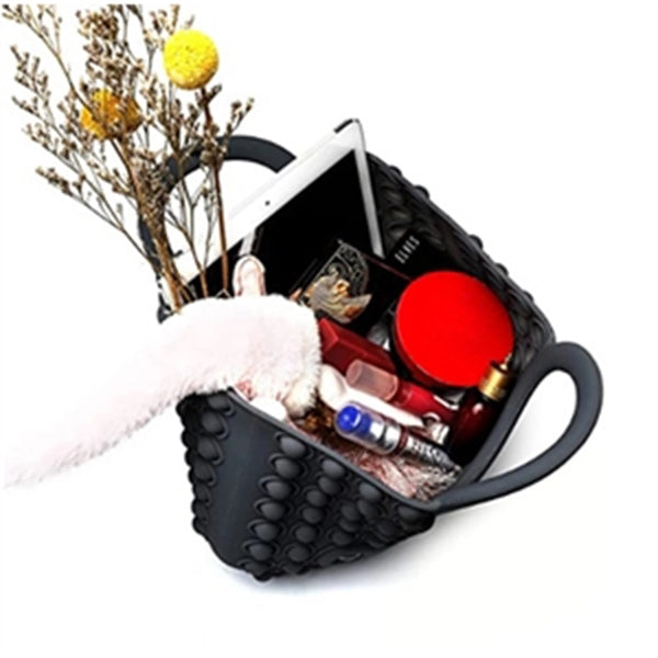 Novel decompression handbag silicone material