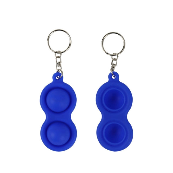 Mini Anti Stress Pop It Fidget Toy Keychain