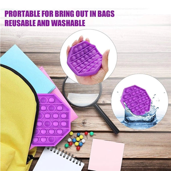 Octagon Push pop Bubble Sensory Fidget Toy