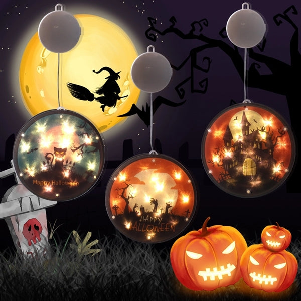 Halloween holiday multi-pattern design hanging lights