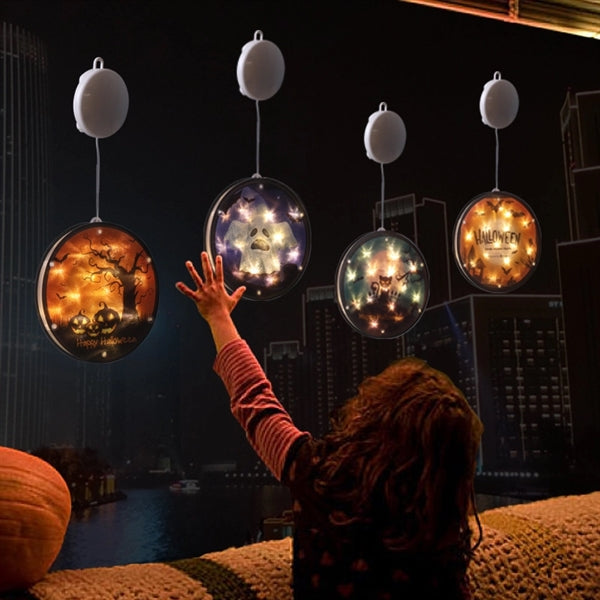 Halloween holiday multi-pattern design hanging lights