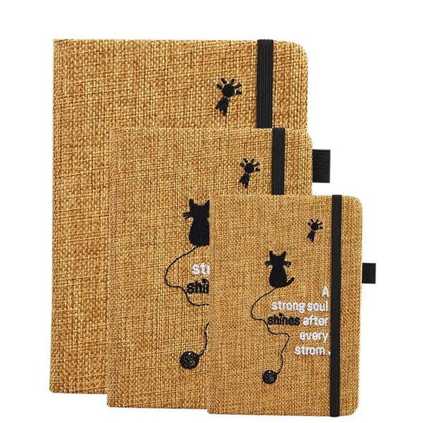 Embroidery Gunny Cover Notebook