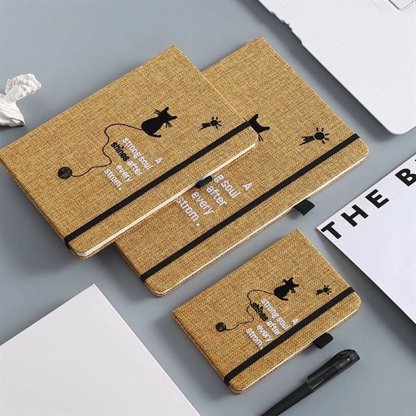 Embroidery Gunny Cover Notebook
