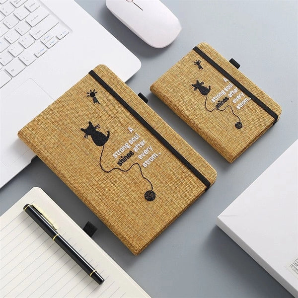 Embroidery Gunny Cover Notebook