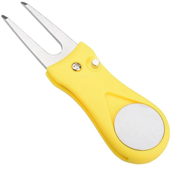 Foldable Golf Ball Marker Divot Too
