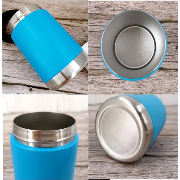 12 Oz Double Wall Vacuum Insulated Can Cooler