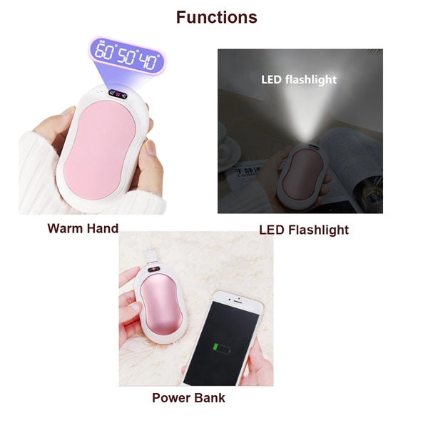 4-in-1 Hand Warmers Massage Power Bank